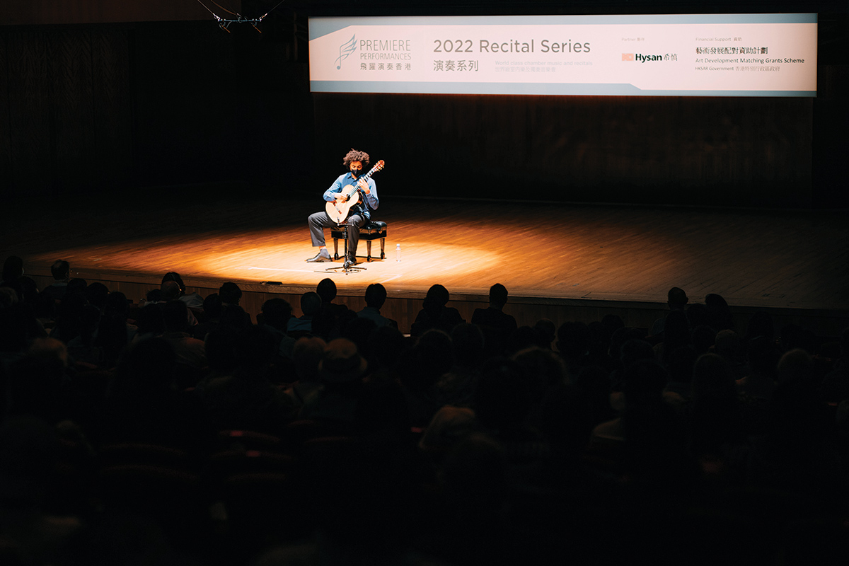 Plínio Fernandes: Sounds of Old and New Guitar Recital (Photos credit: Kenny Cheung / Premiere Performances of Hong Kong)